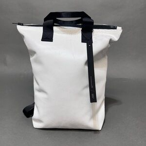 AMPERSAND AS APOSTROPHE Unisex Leather Large Backpack-Tote In Cats Pajamas NWT